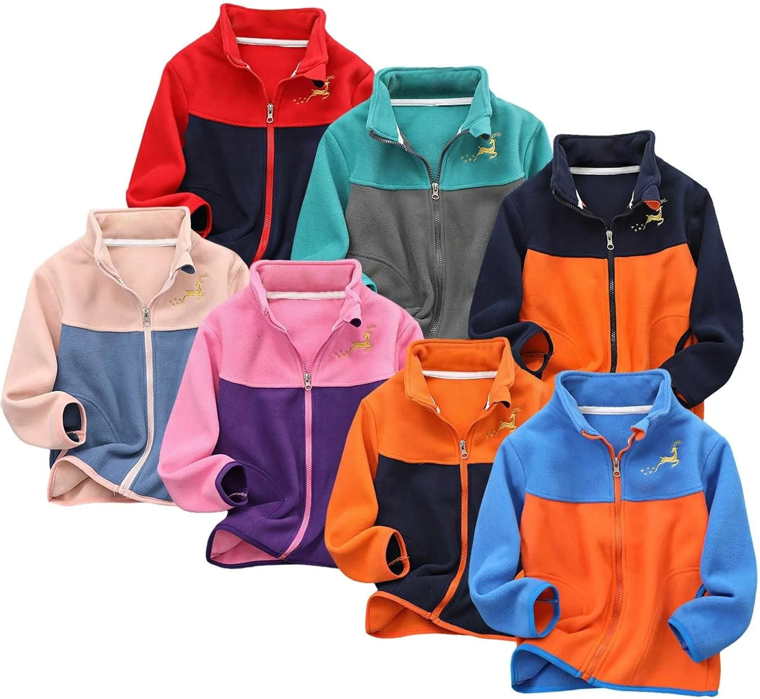 Boys Winter Jackets Coats Kids Boys Thick Cotton Padded Sports Jacket Sweatshirt Fleece 4t Winter Clothes for