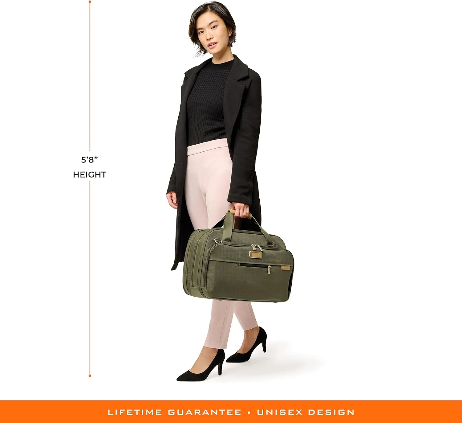 Briggs & Riley Travel Duffel Bag - Weekender & Overnight Luggage for Women & Men, Softside Bag