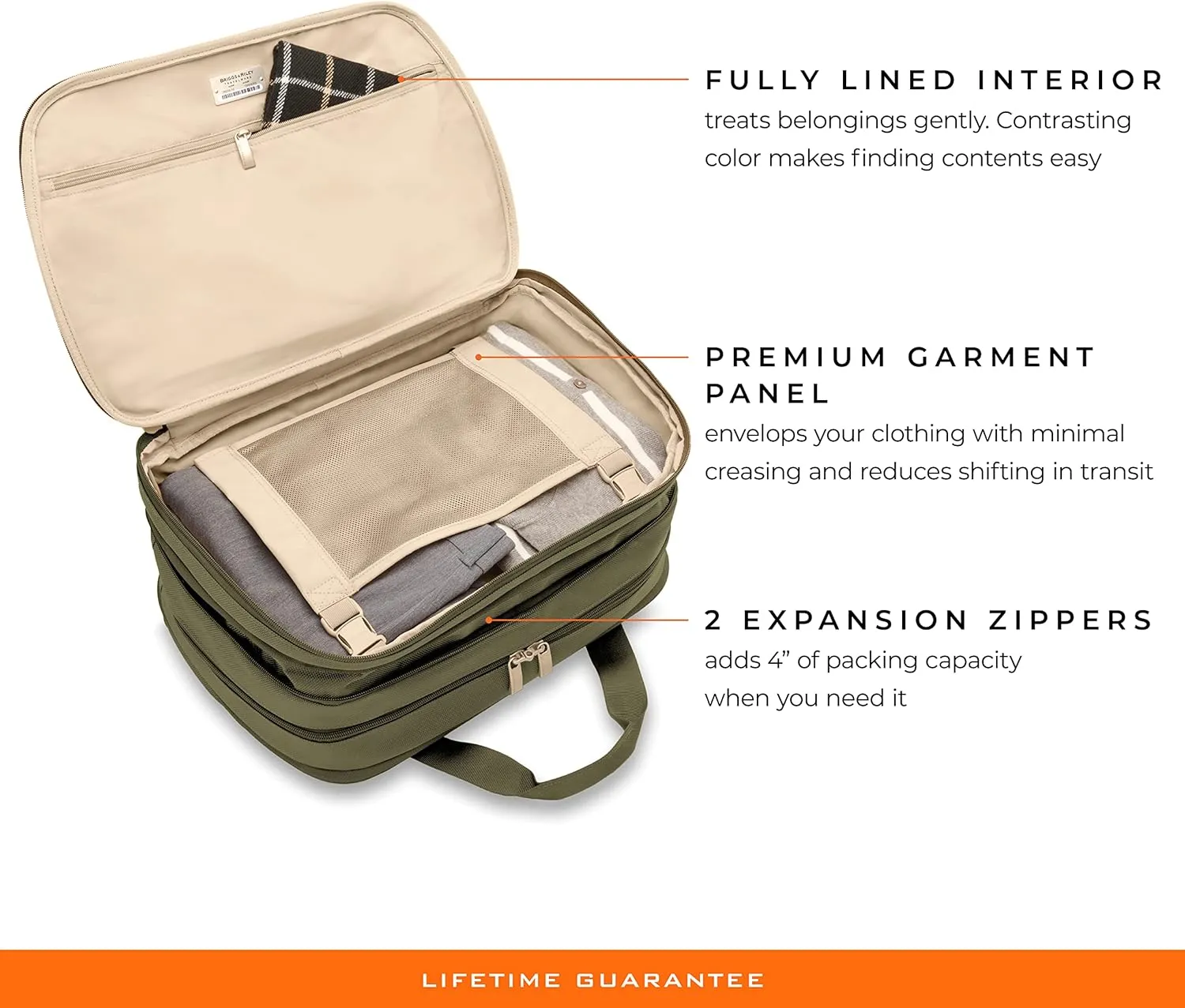 Briggs & Riley Travel Duffel Bag - Weekender & Overnight Luggage for Women & Men, Softside Bag