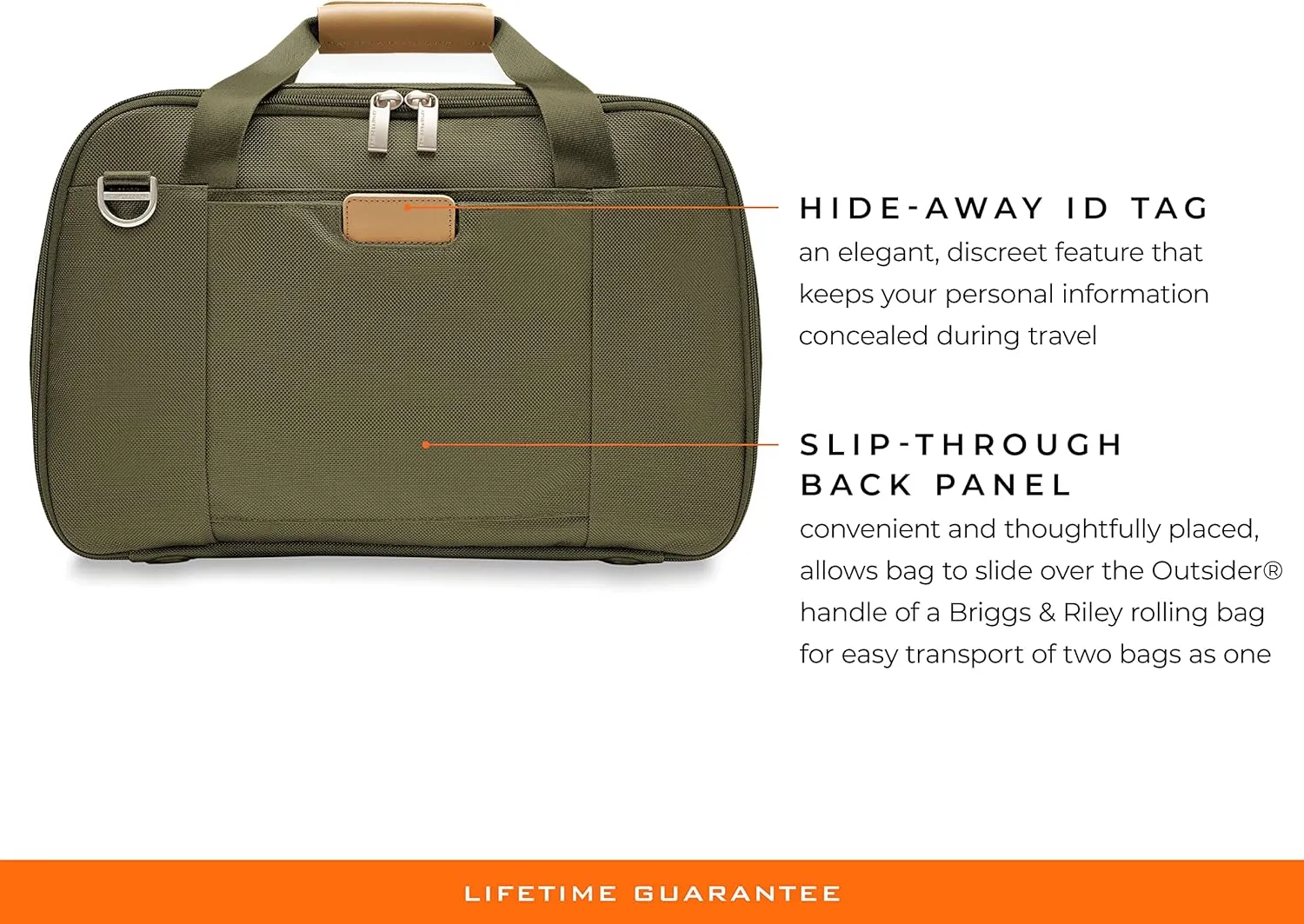 Briggs & Riley Travel Duffel Bag - Weekender & Overnight Luggage for Women & Men, Softside Bag