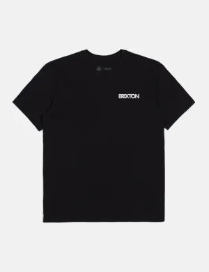 Brixton Interceptor II Premium T-Shirt - Black