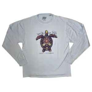 Bubbling Turtle - Long Sleeve Chico T-Shirt
