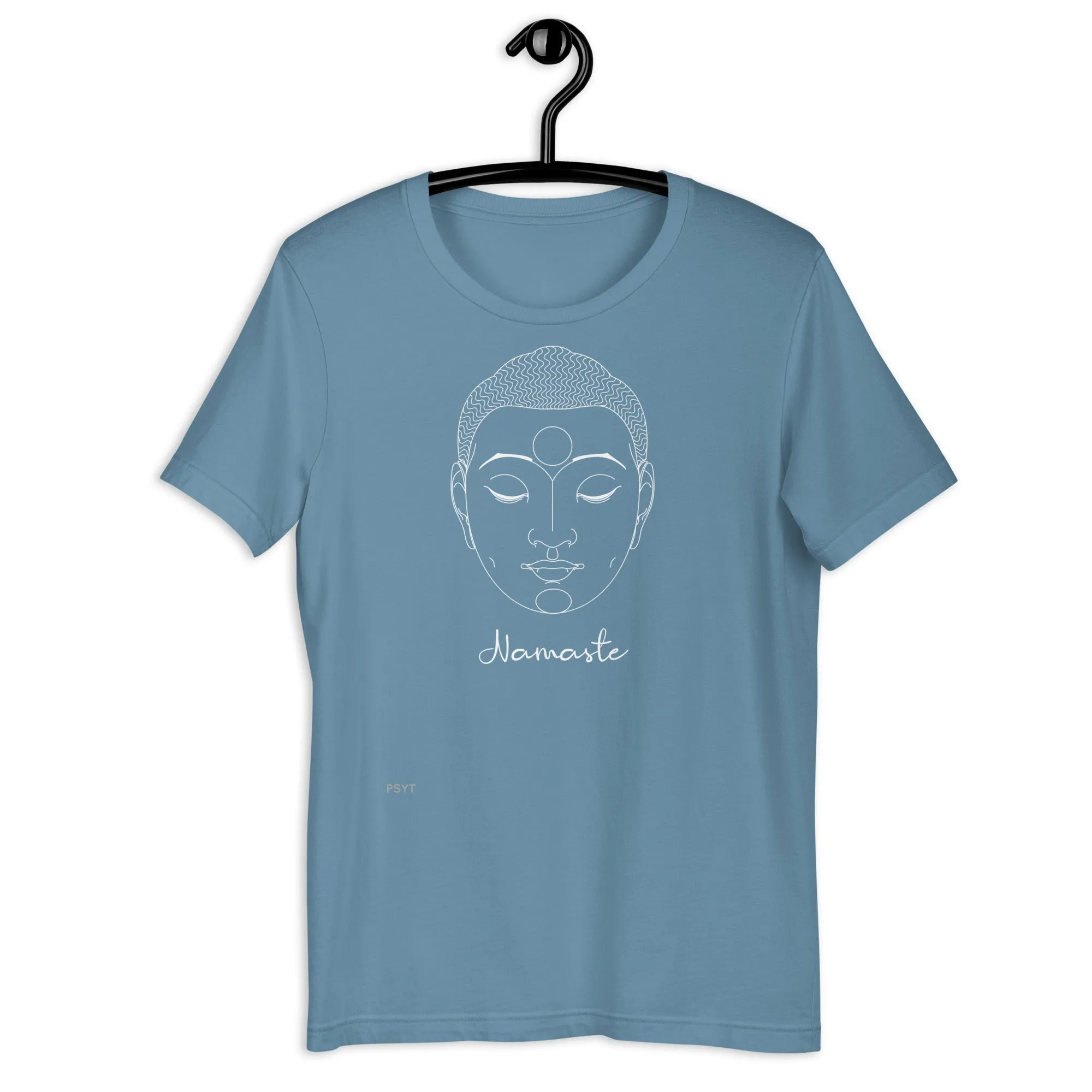 Buddha Face Namaste Dark Color Shirt