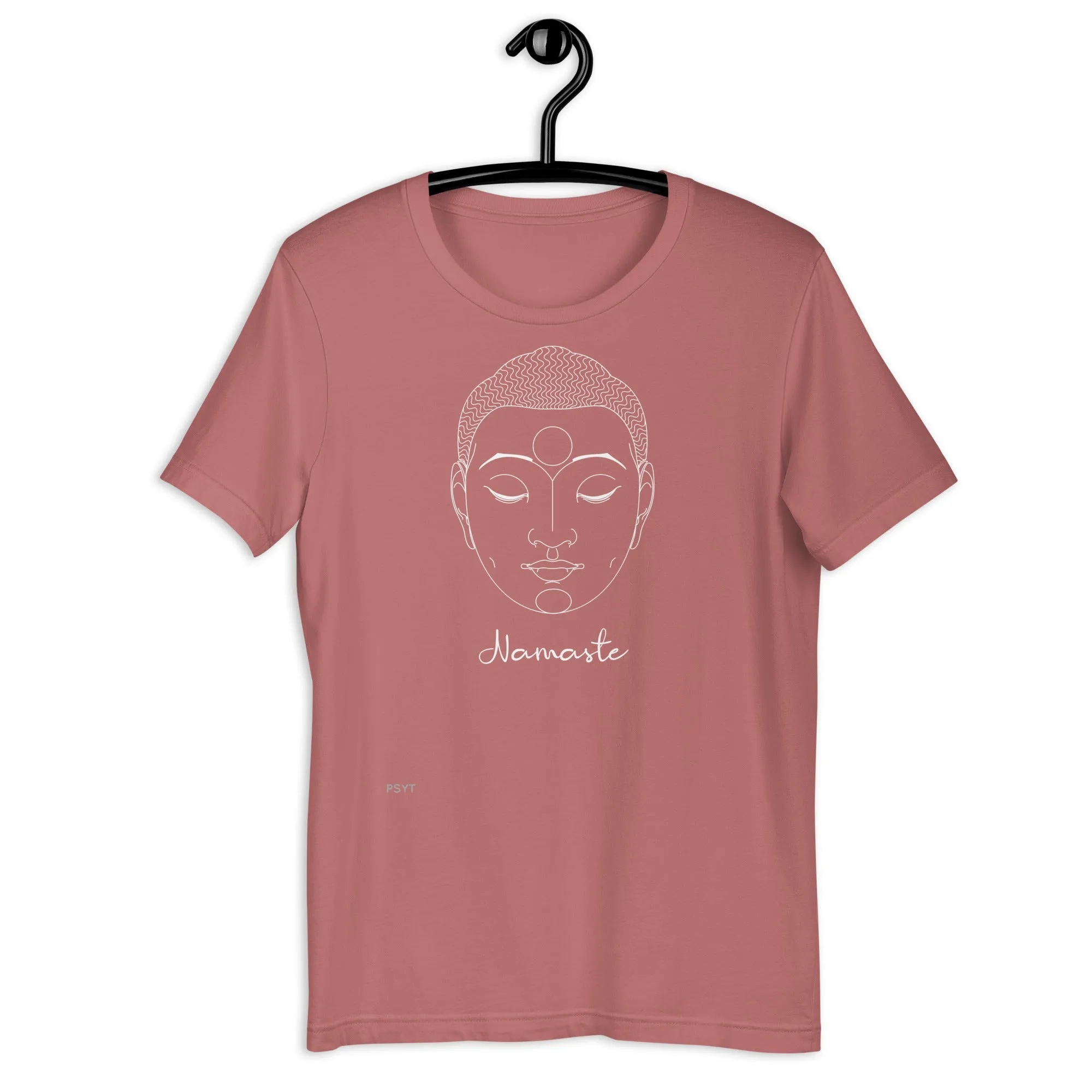 Buddha Face Namaste Dark Color Shirt