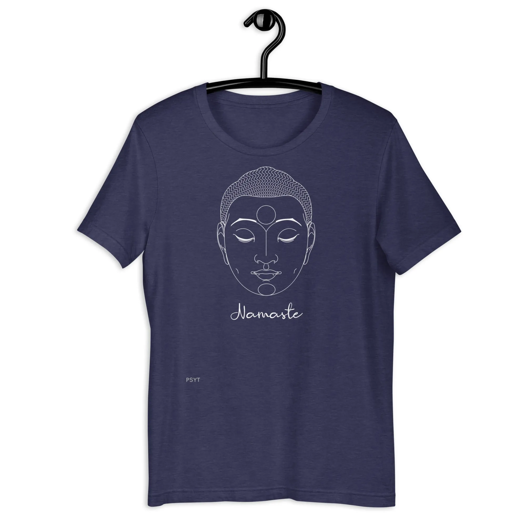 Buddha Face Namaste Dark Color Shirt