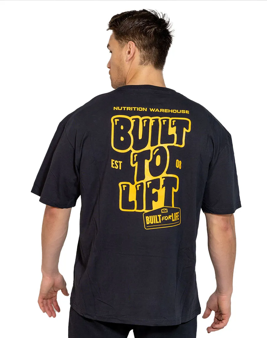 Built To Lift T-Shirt by Nutrition Warehouse