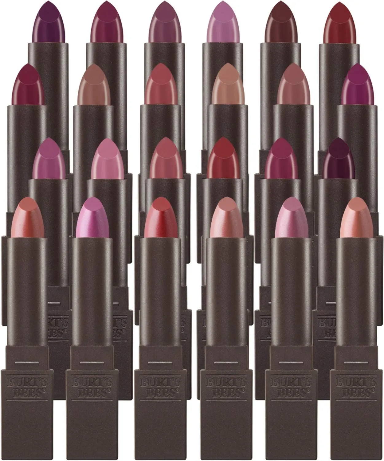 Burts Bees 100% Natural Glossy Lipstick, Nude Rain - 1 Tube