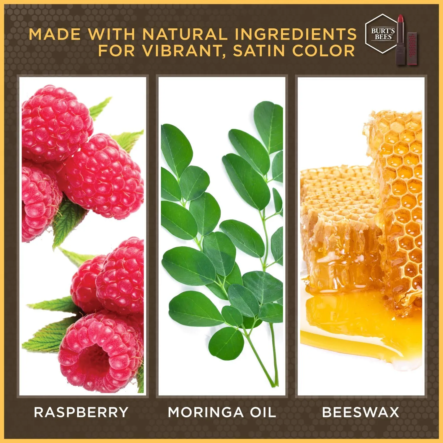 Burt's Bees 100% Natural Moisturizing Lipstick, Lily Lake, 1 Tube