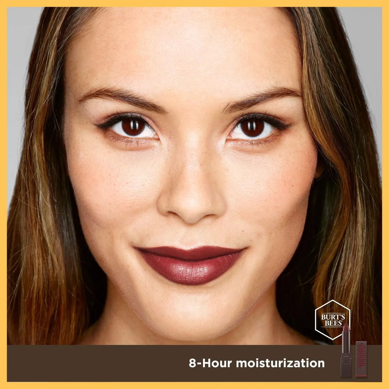 Burt's Bees 100% Natural Moisturizing Lipstick, Russet River, 1 Tube
