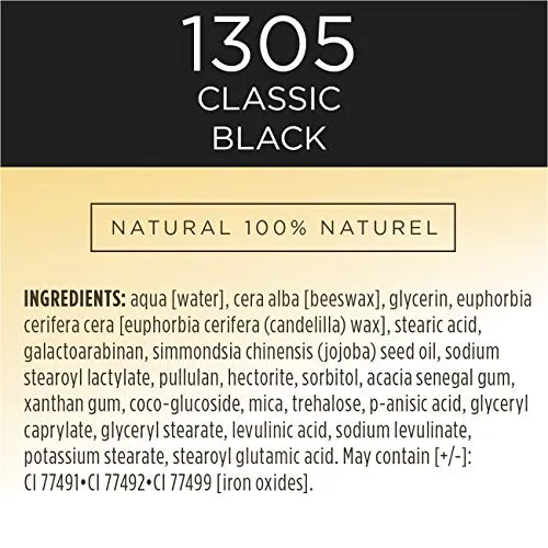 Burt’s Bees 100% Natural Nourishing Mascara, Classic Black - 0.4 Ounce
