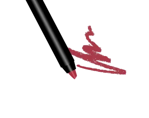 By The Clique "Glam Sam" Premium Long Lasting Matte Lip Liner Pencil |  Glamorous Magenta Pink | Gluten Free and Vegan