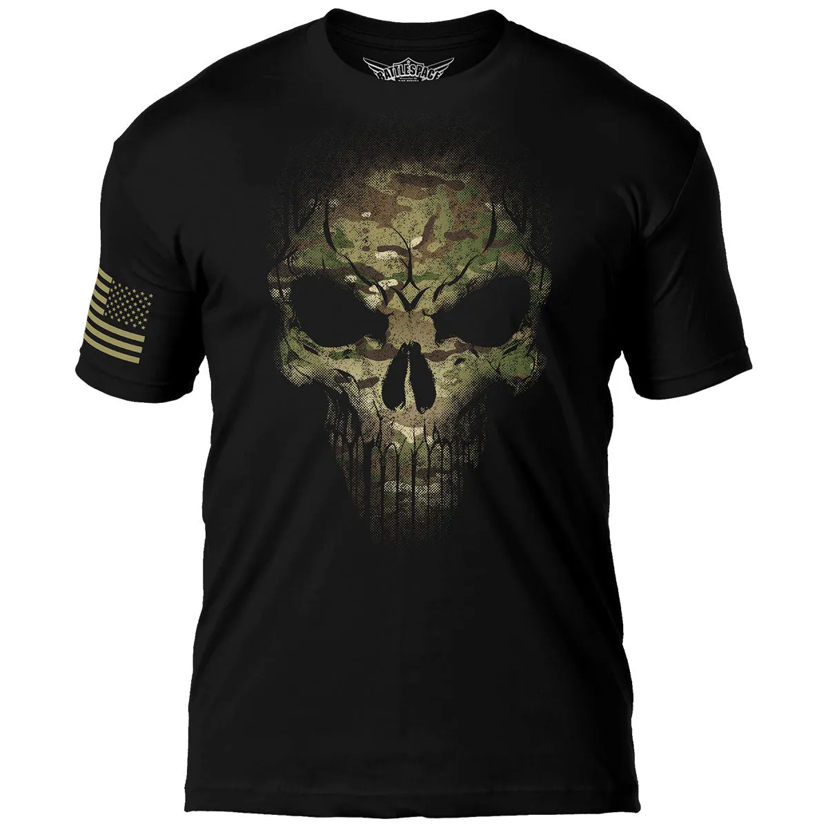 Camo Skull 7.62 Design Men's T-Shirt