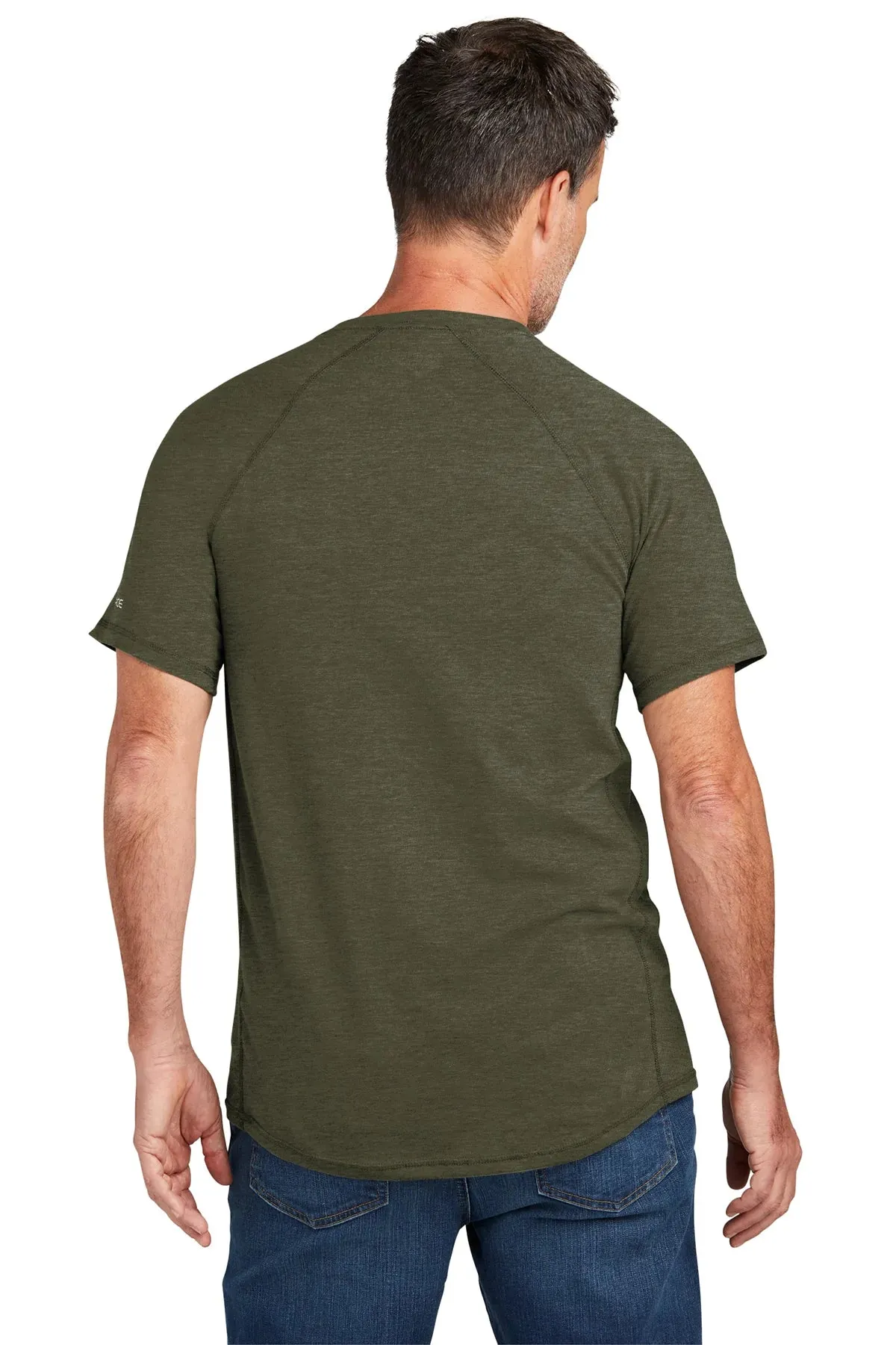 Carhartt Force Custom Pockets T-Shirts, Basil Heather