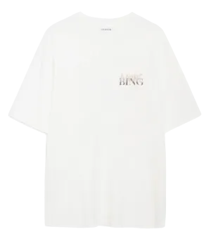 Cason Graffiti Tee in Ivory