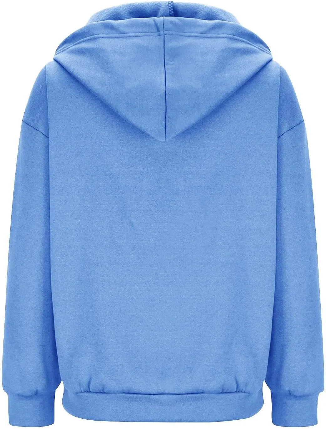 Ceboyel Sweatshirt for Womens Fashion Full Zip Hoodie Oversized Long Sleeve Jackets Y2k Trendy Teen Girls Fall Clothes 2023