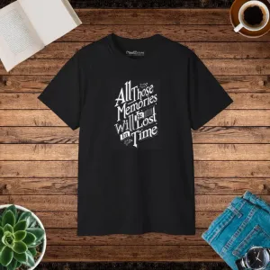 Chic t Shirt Memories Lost in Time
