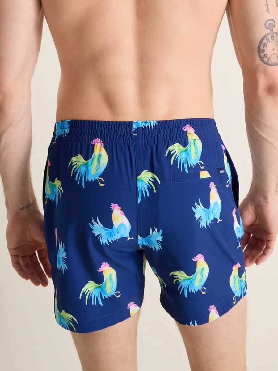 Chubbies Mens Swim Trunks  Mens Swim Shorts with 4-Way Stretch, 5.5 Beach Shorts with Elastic Waist, Drawstring,Mesh Lining