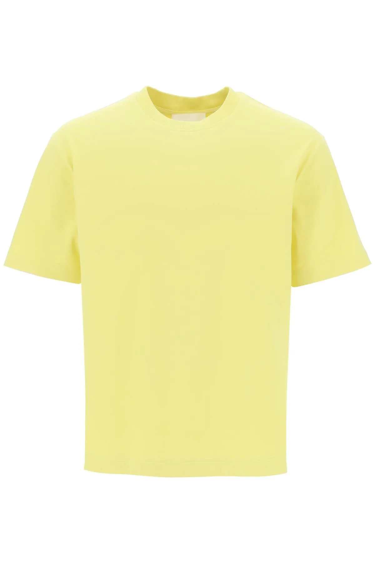Closed crew-neck t-shirt C85038 434 20 PRIMARY YELLOW