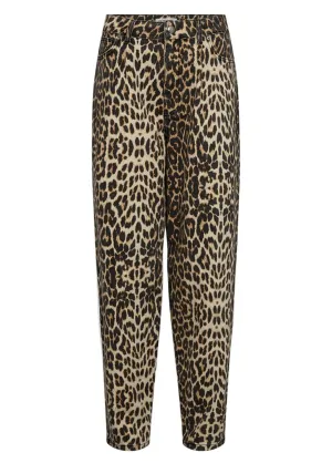 Co Couture LeoCC Pleat LL Pant luipaard