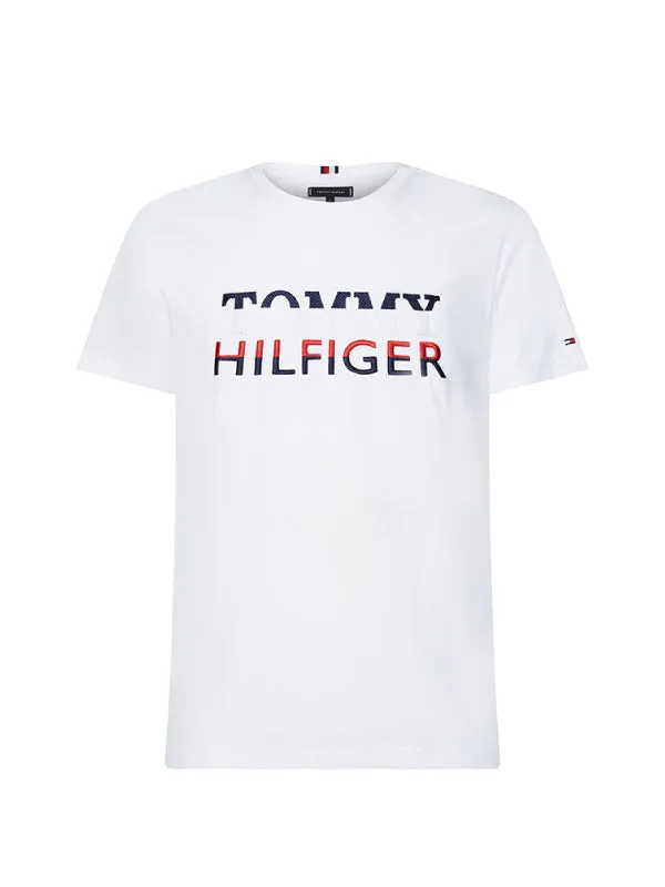 Corp Texture Embro Tee