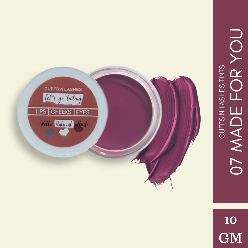 Cuffs N Lashes Let's Go Tinting - Lip Cheek & Eye Tint