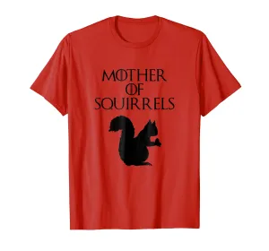 Cute &amp; Unique Black Mother of Squirrels T-shirt E010518