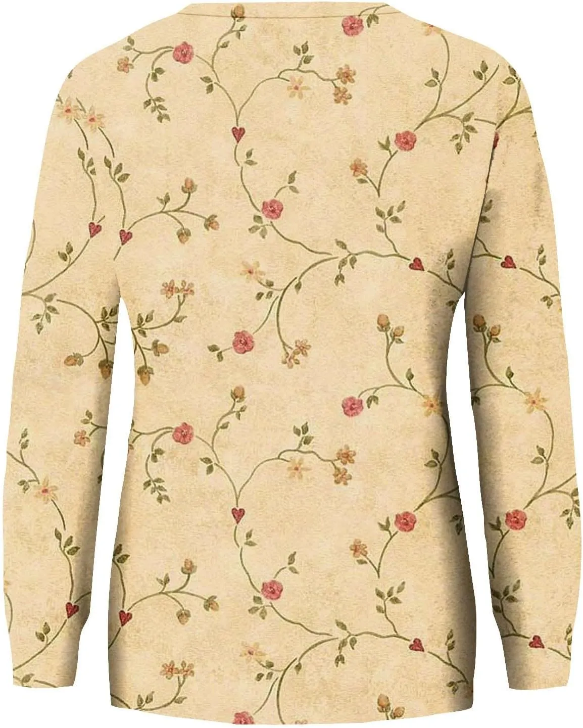 Cute Sweatshirts For Women Fall Pullover Sweater Tops Comfy Sweatshirts Printed Travel Outfits