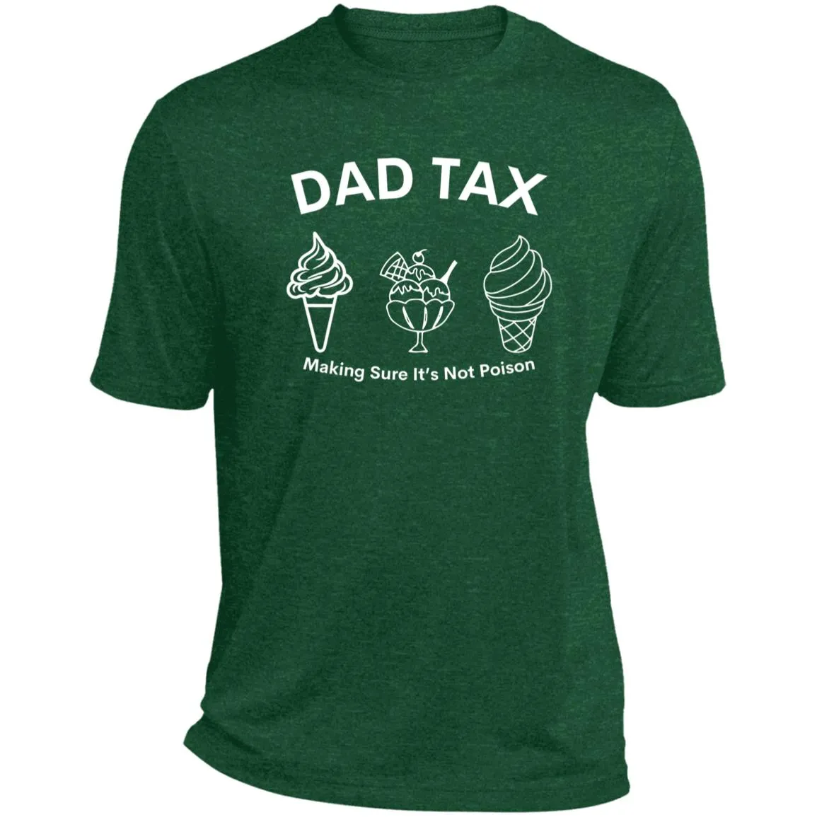 Dad Tax -- CLOSEOUT -- Heather Performance Tee