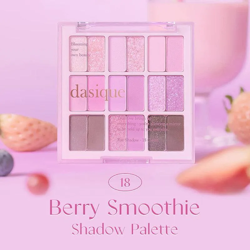 dasique Eyeshadow Palette (#18 Berry Smoothie) 7g