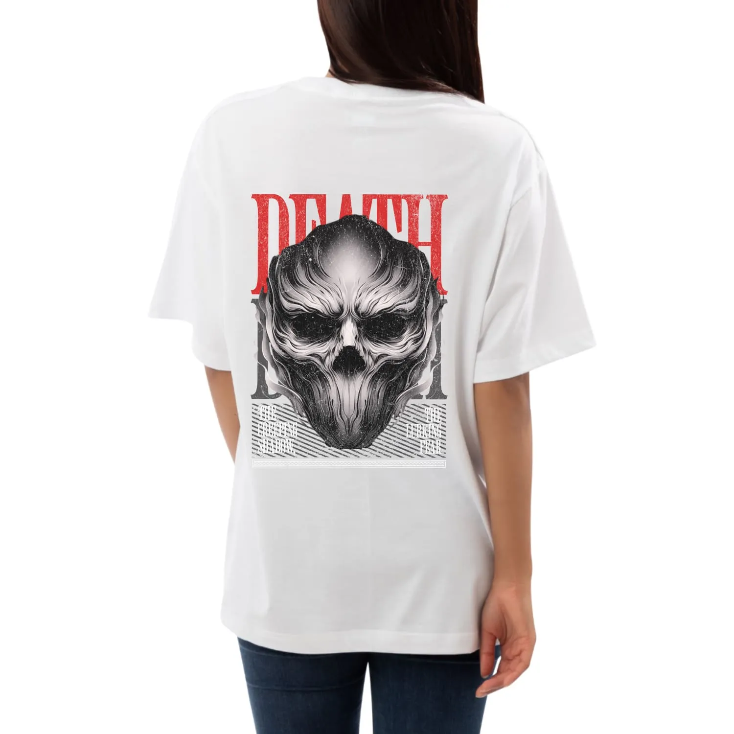 Death  Womens Oversized T-shirt