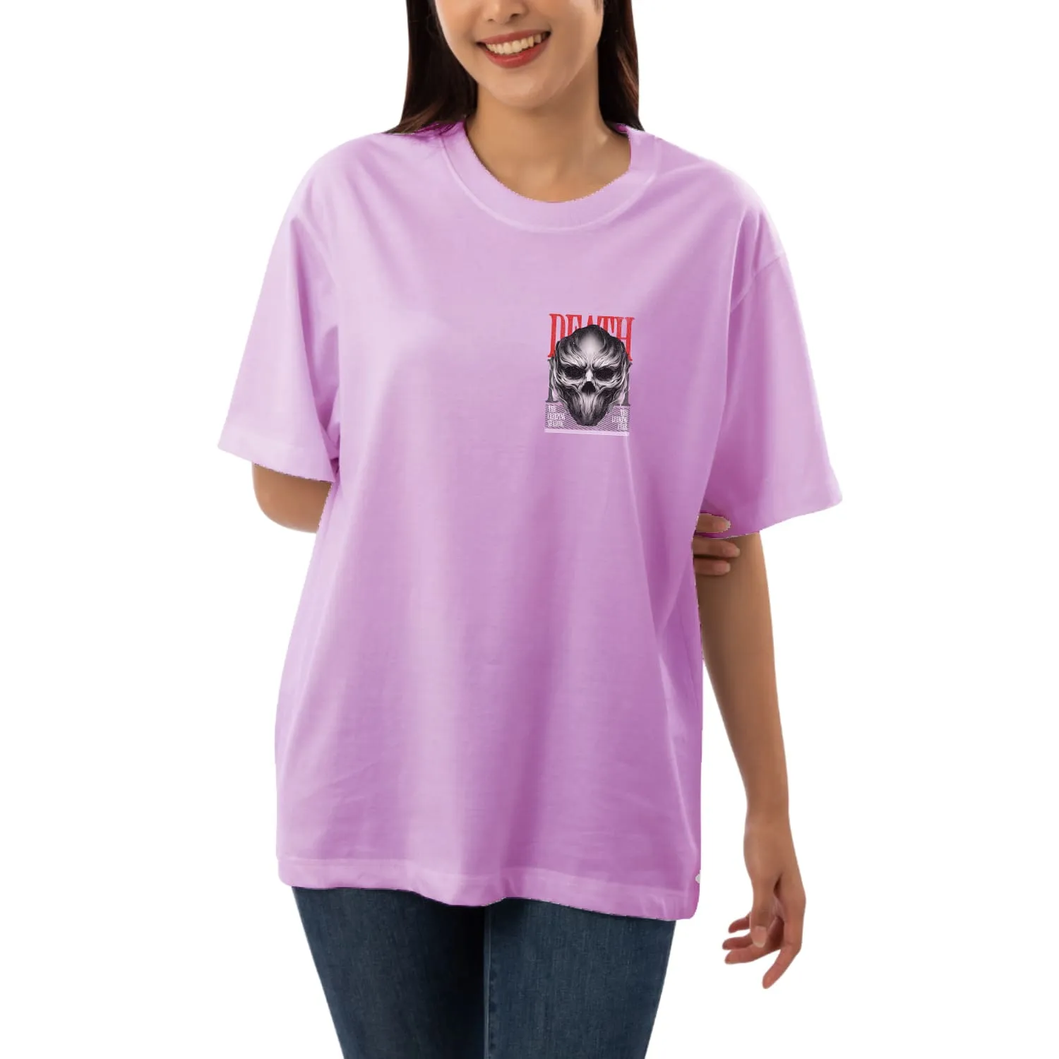 Death  Womens Oversized T-shirt