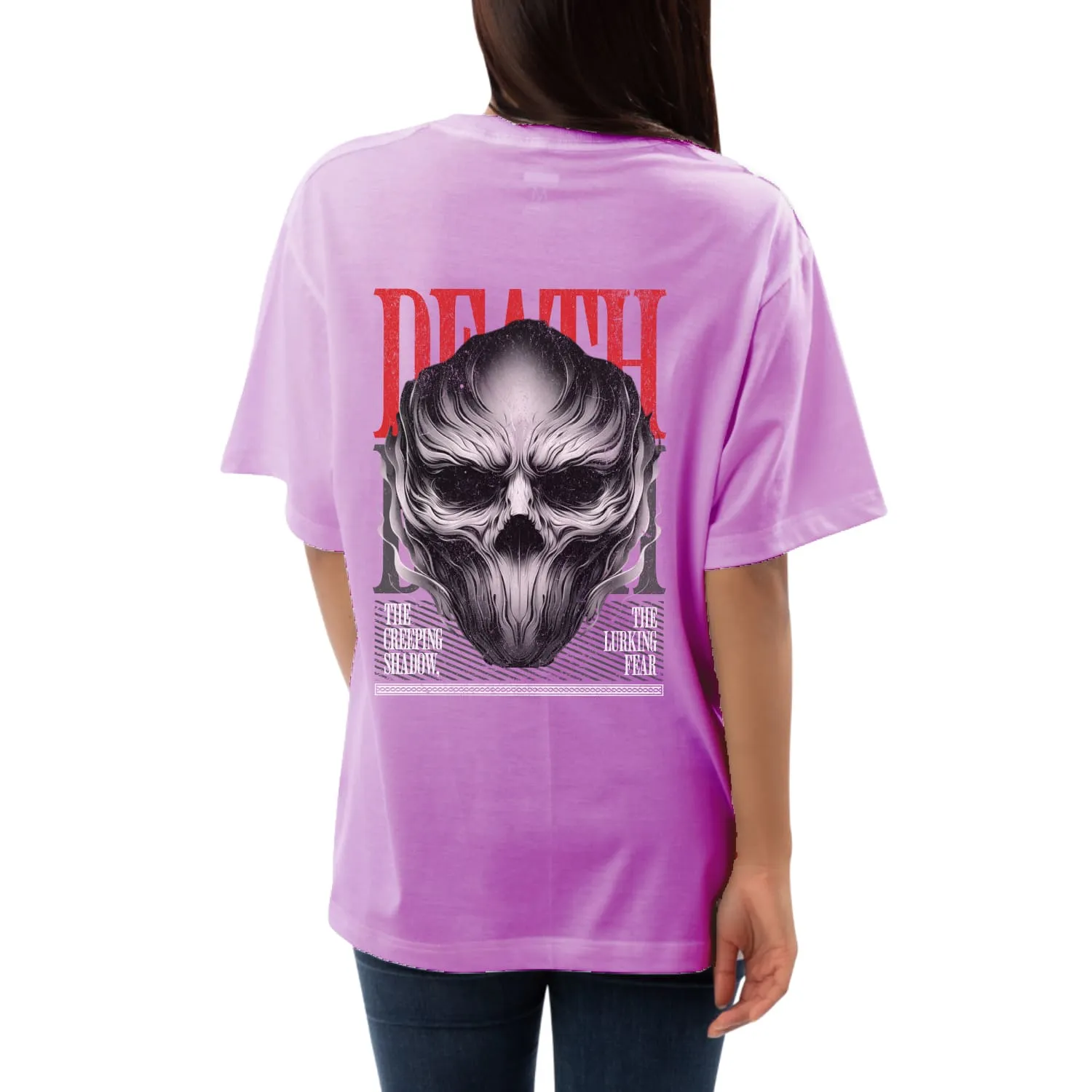 Death  Womens Oversized T-shirt