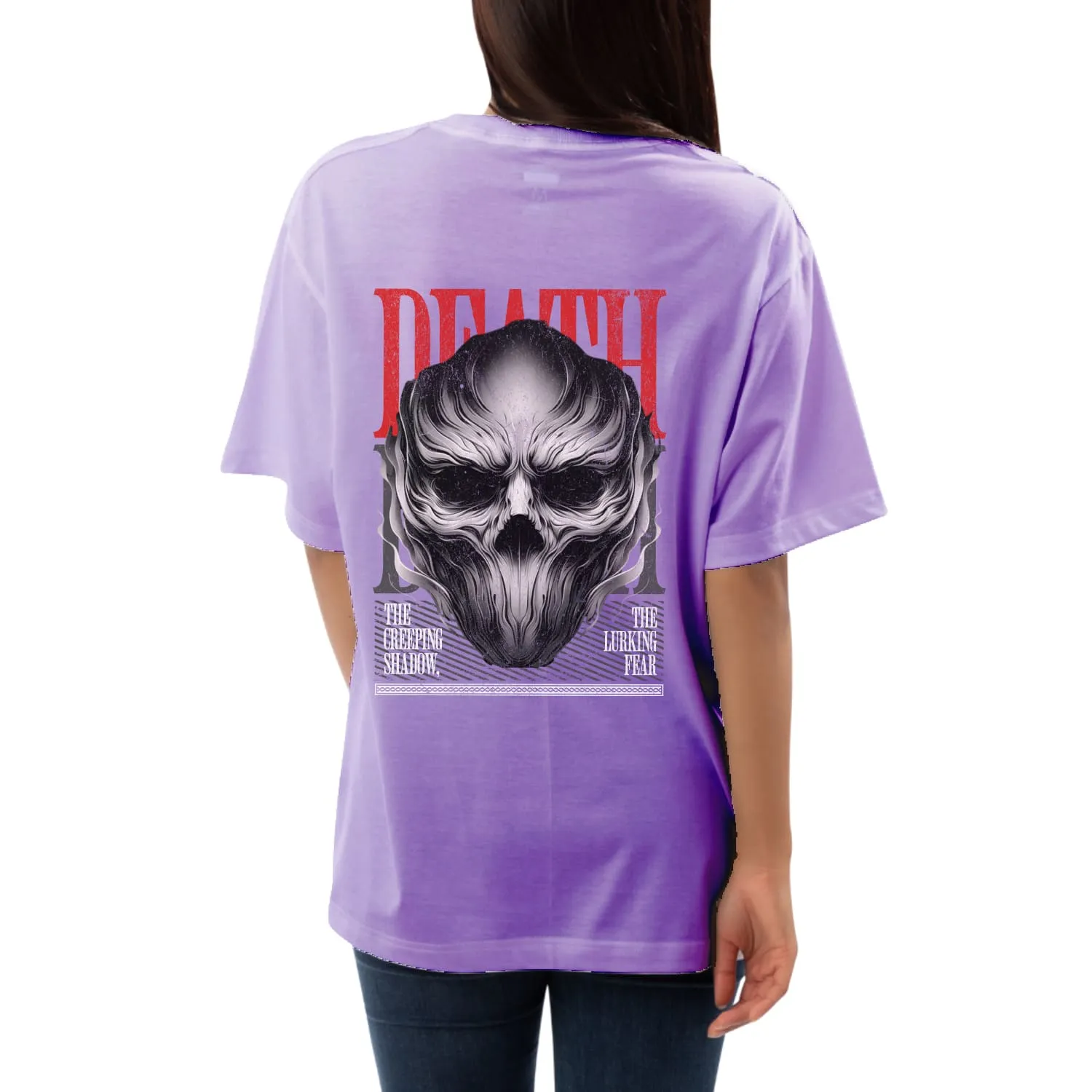 Death  Womens Oversized T-shirt