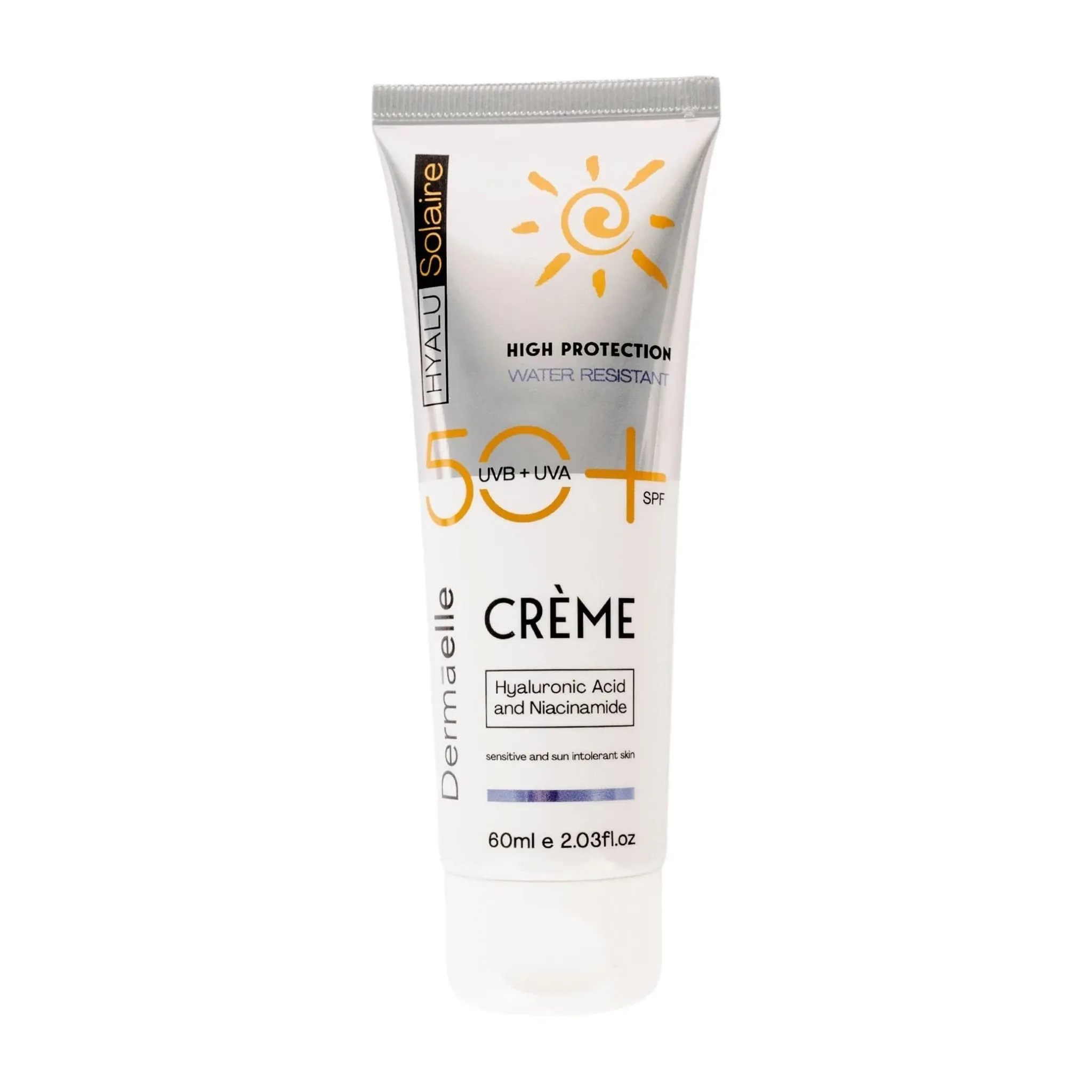 Dermaelle Hyalu Solaire Spf 50  Creme - 60ml