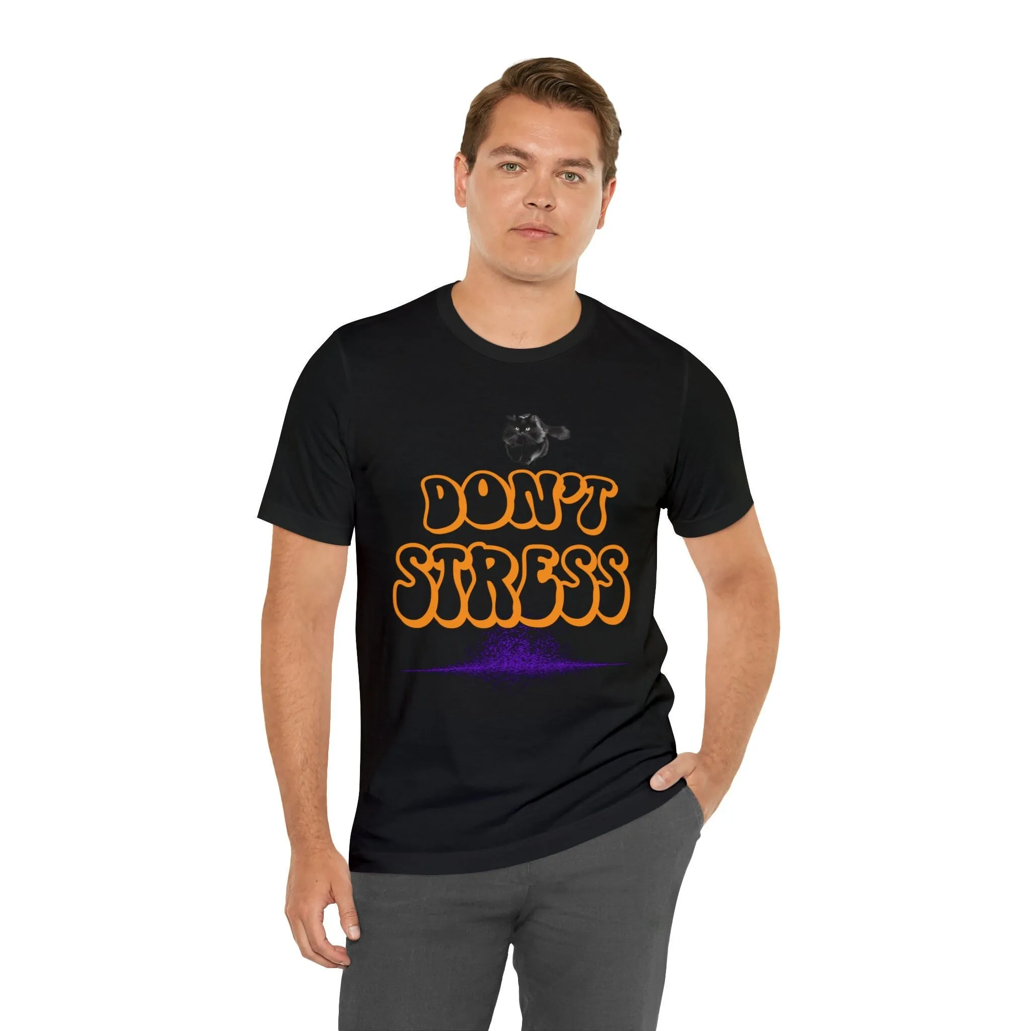 Don't Stress Life | Worry Free T-shirt | Live Happy Peaceful Relaxation | Stress Relief | Anxiety Relief T-shirt