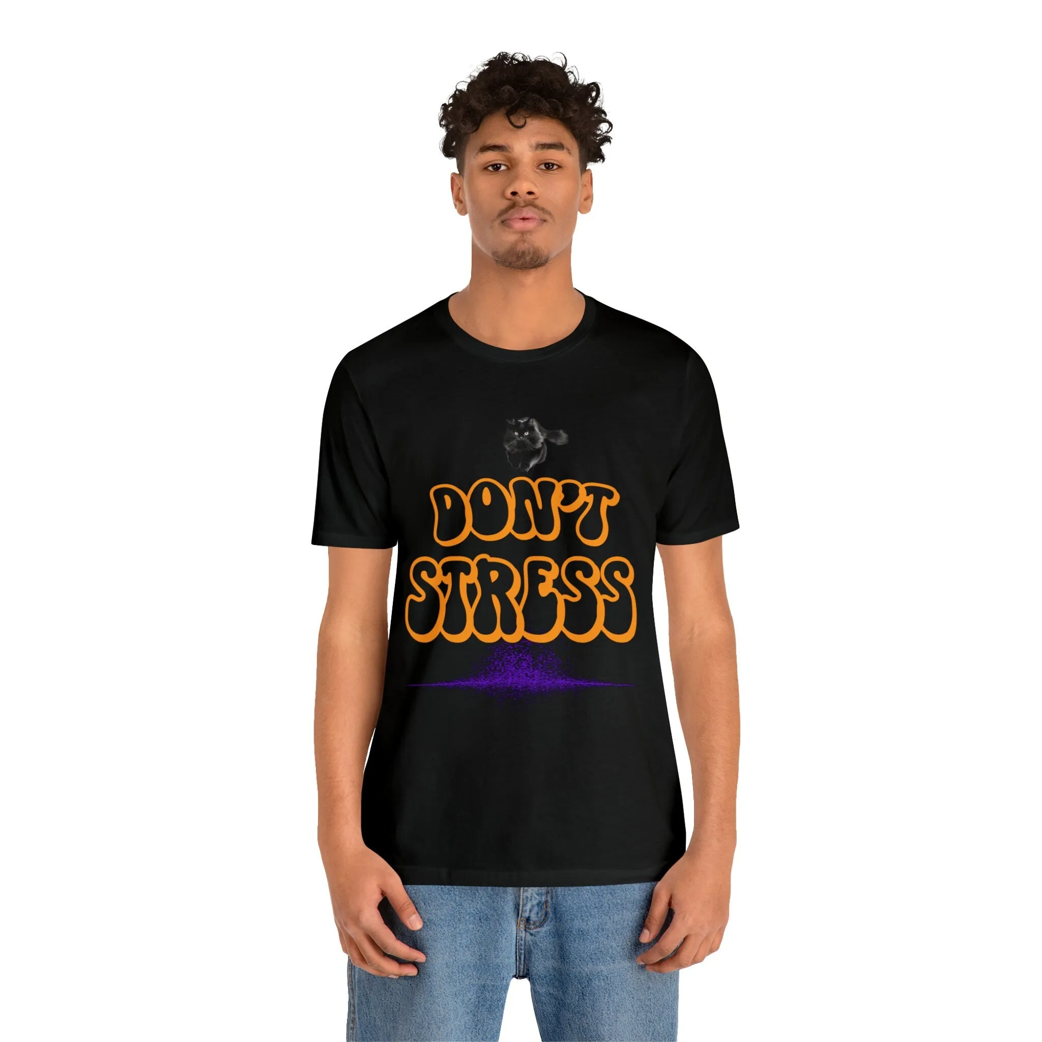 Don't Stress Life | Worry Free T-shirt | Live Happy Peaceful Relaxation | Stress Relief | Anxiety Relief T-shirt