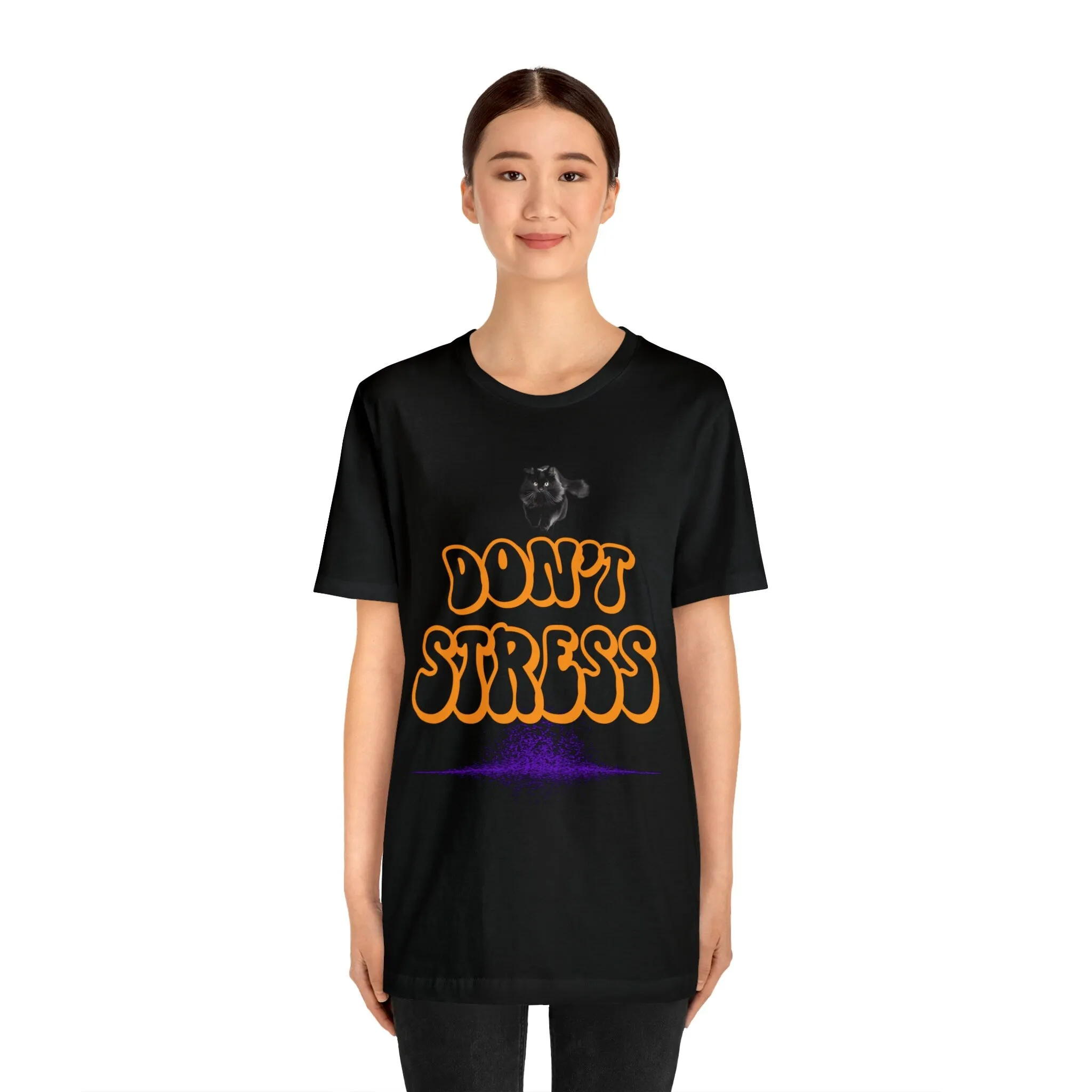 Don't Stress Life | Worry Free T-shirt | Live Happy Peaceful Relaxation | Stress Relief | Anxiety Relief T-shirt