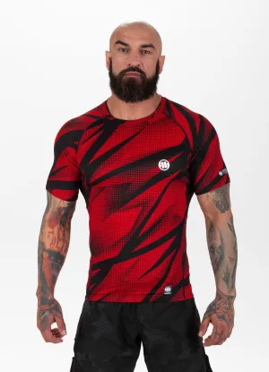 Dot Camo II Rashguard - Red