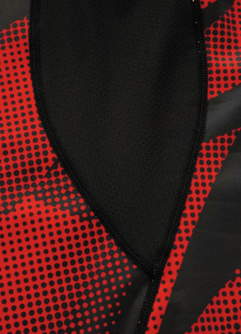 Dot Camo II Rashguard - Red