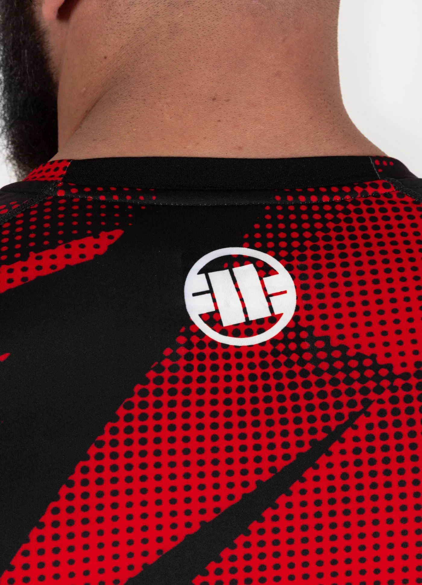 Dot Camo II Rashguard - Red
