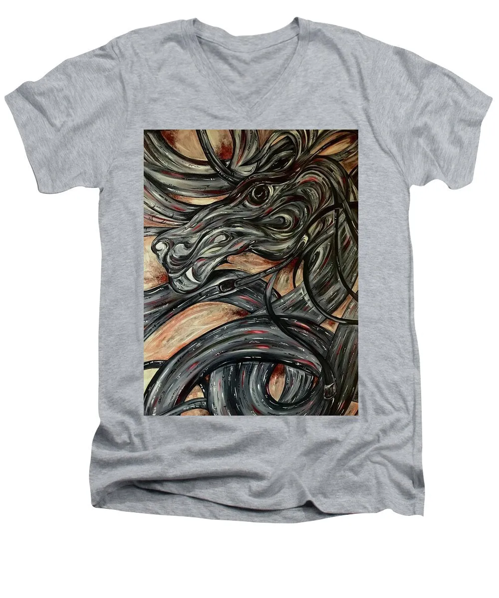 Dragon Serpent - Men's V-Neck T-Shirt