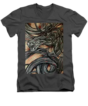 Dragon Serpent - Men's V-Neck T-Shirt