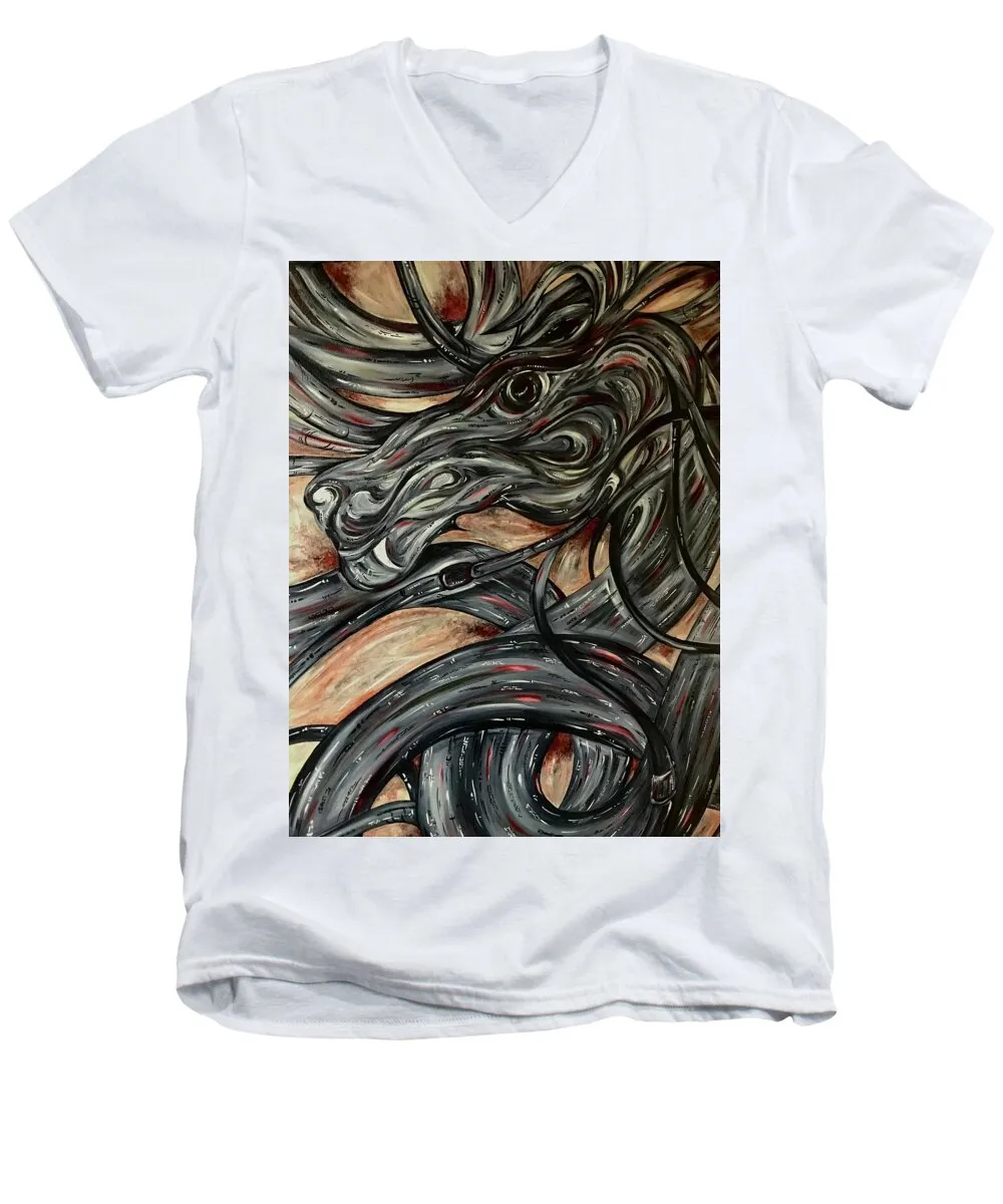 Dragon Serpent - Men's V-Neck T-Shirt