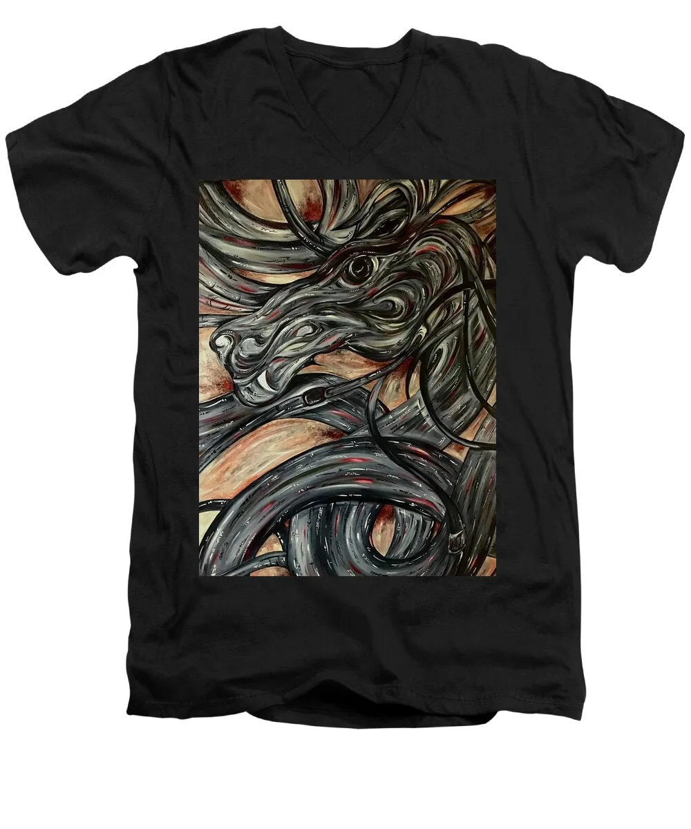 Dragon Serpent - Men's V-Neck T-Shirt