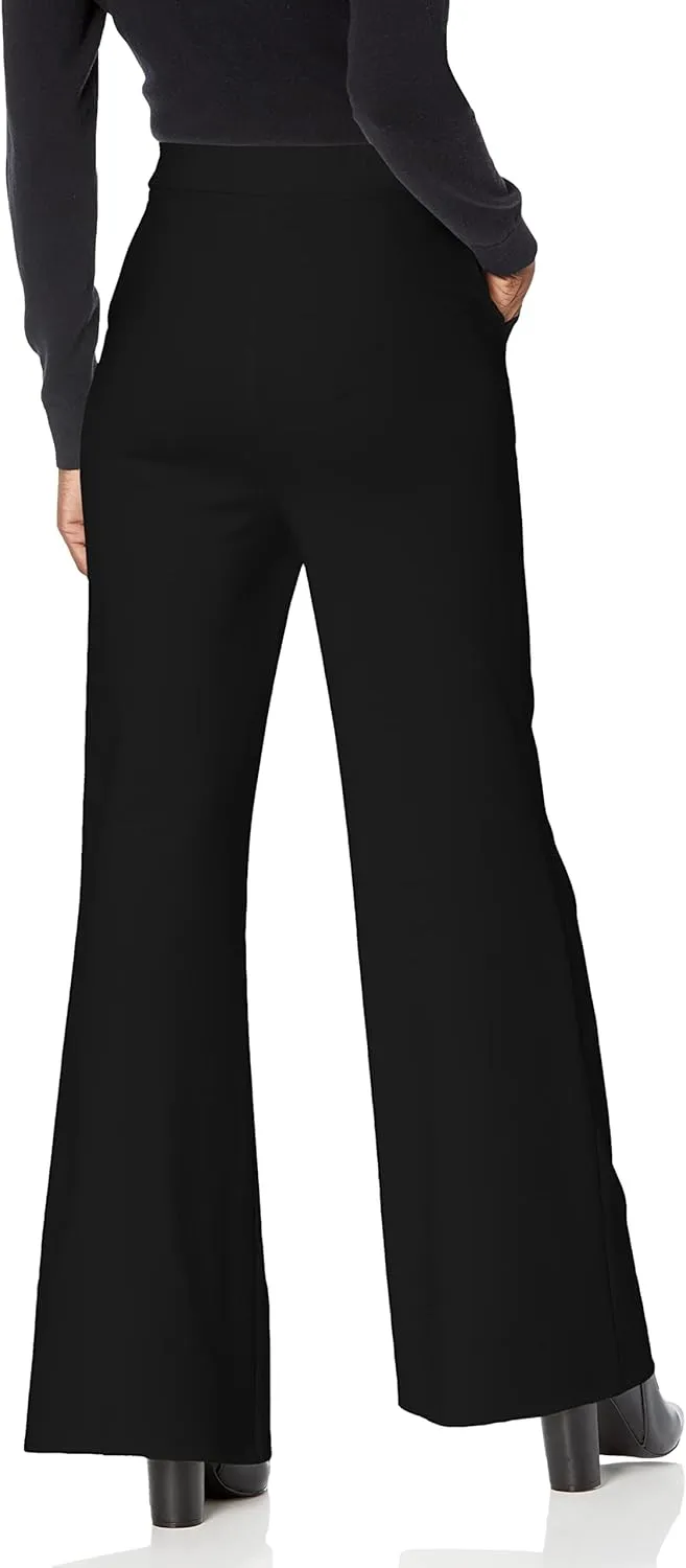 Dress the Population Women's Classic Wide Leg Pant