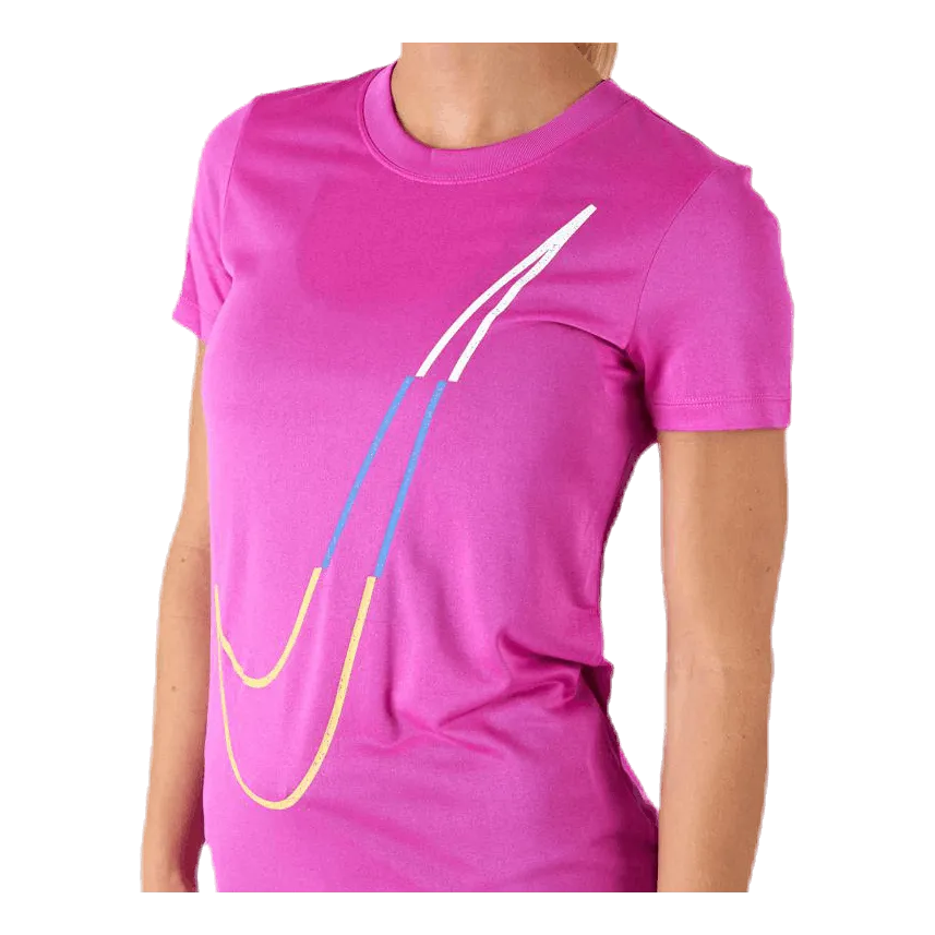 Dry Tee Leg Icon Clash Pink
