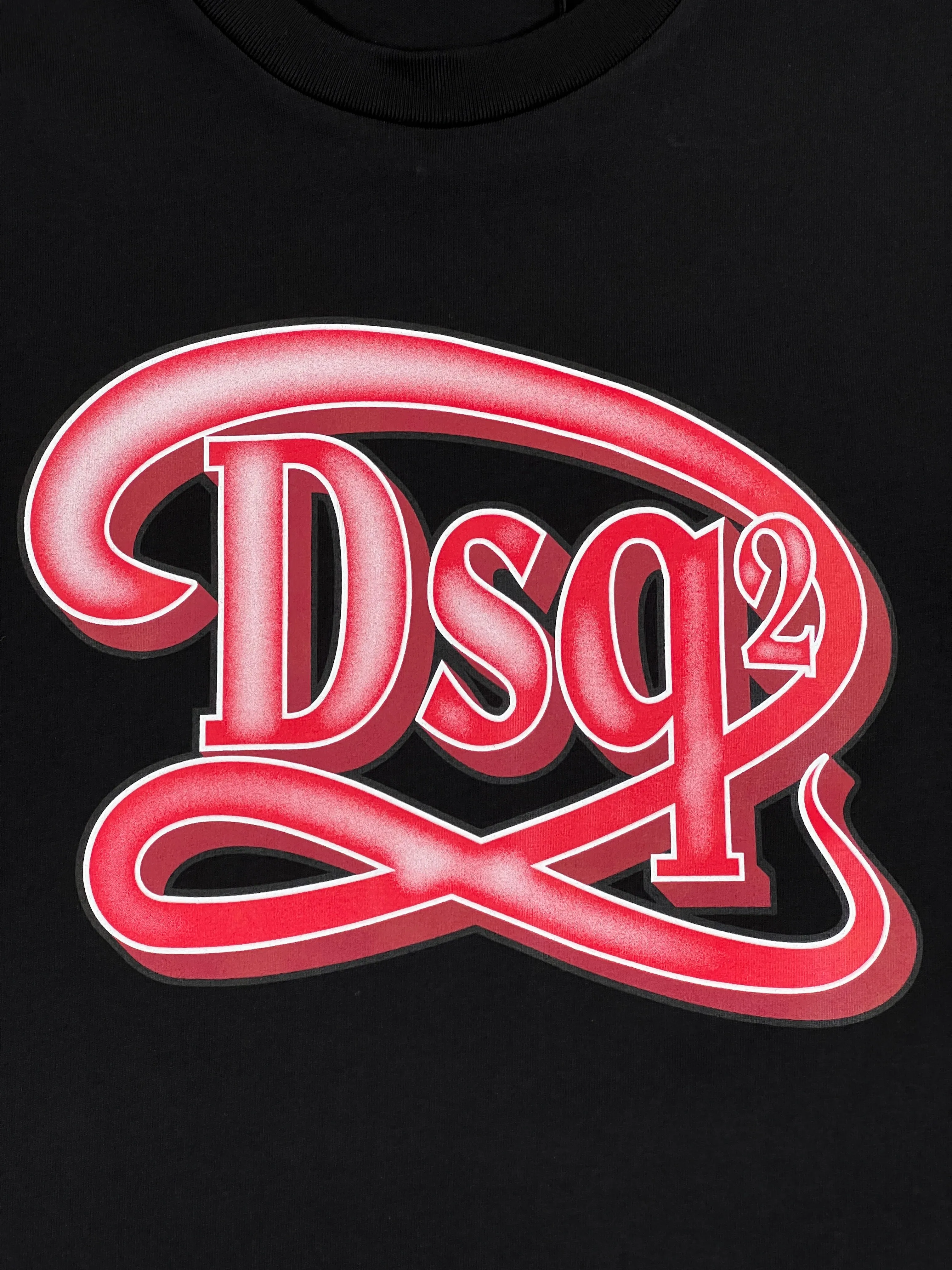 Dsquared2 S71Gd1387 Regular Fit Tee Blk