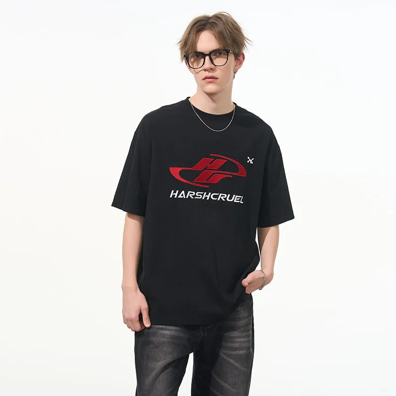 Dynamic Embroidered Logo Tee