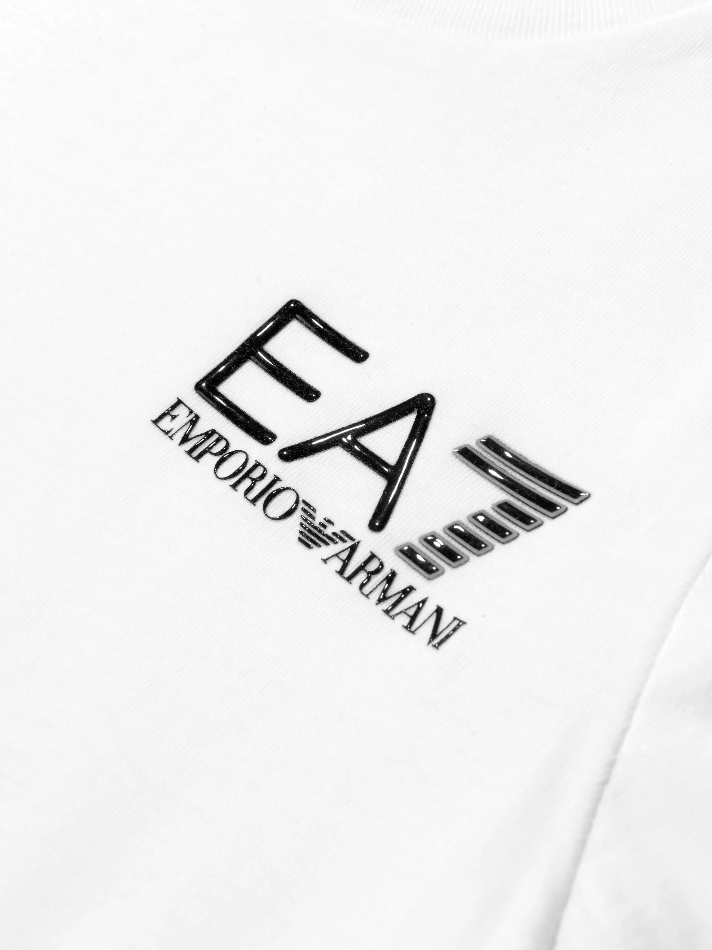 EA7 Emporio Armani Boys Cotton Jersey Logo T-Shirt
