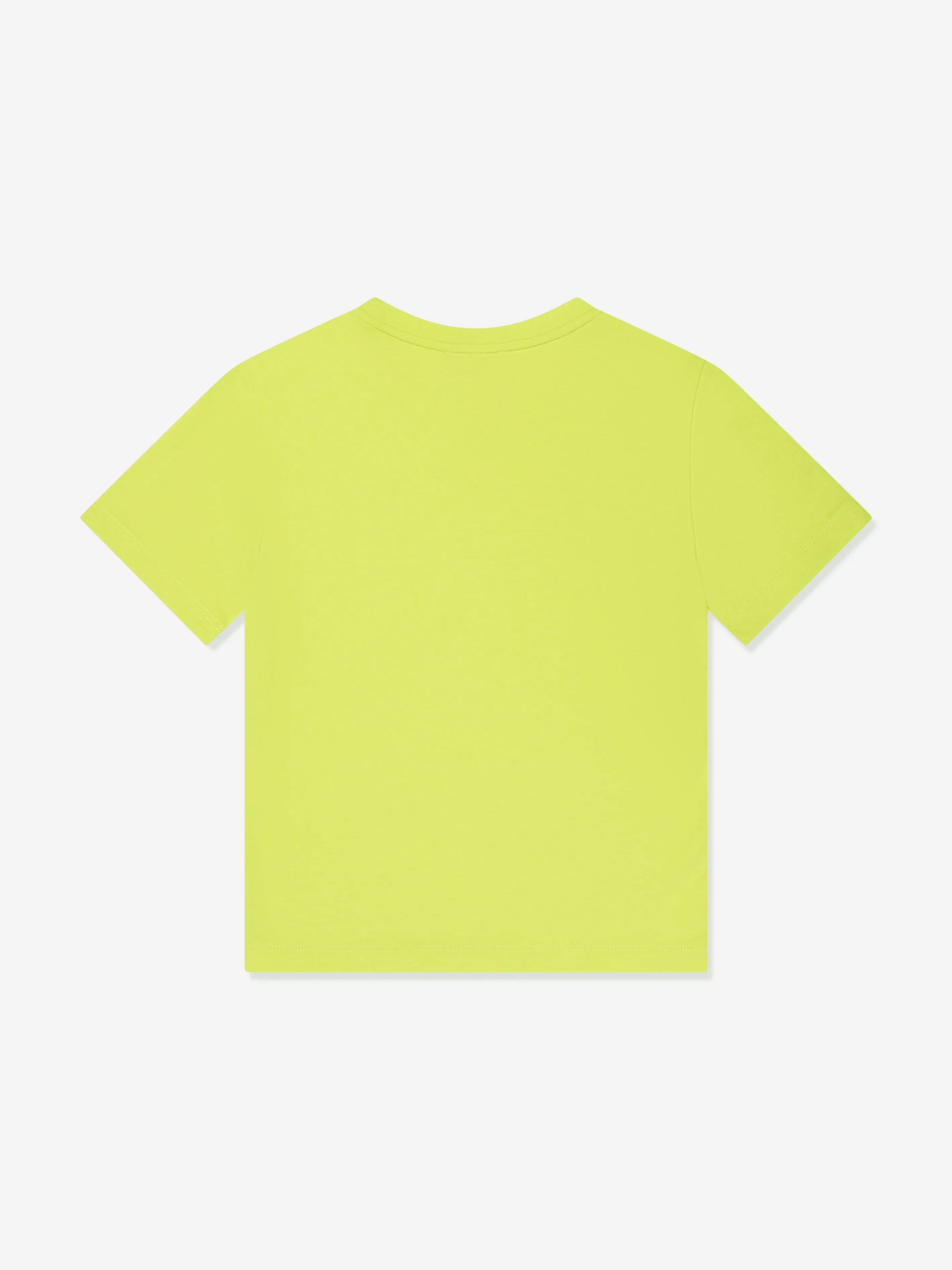 EA7 Emporio Armani Boys Train Visibility Logo T-Shirt in Green